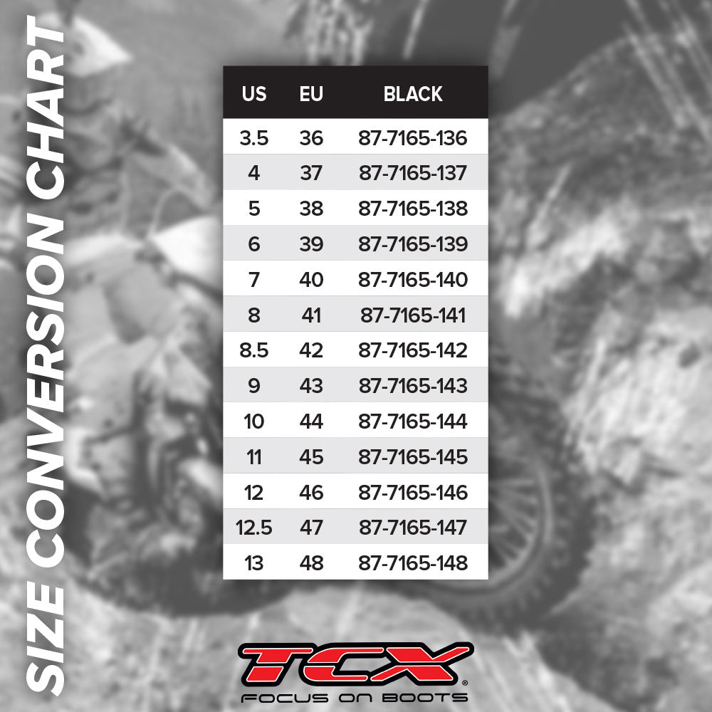 TCX SPOKE WATERPROOF BOOTS BLACK