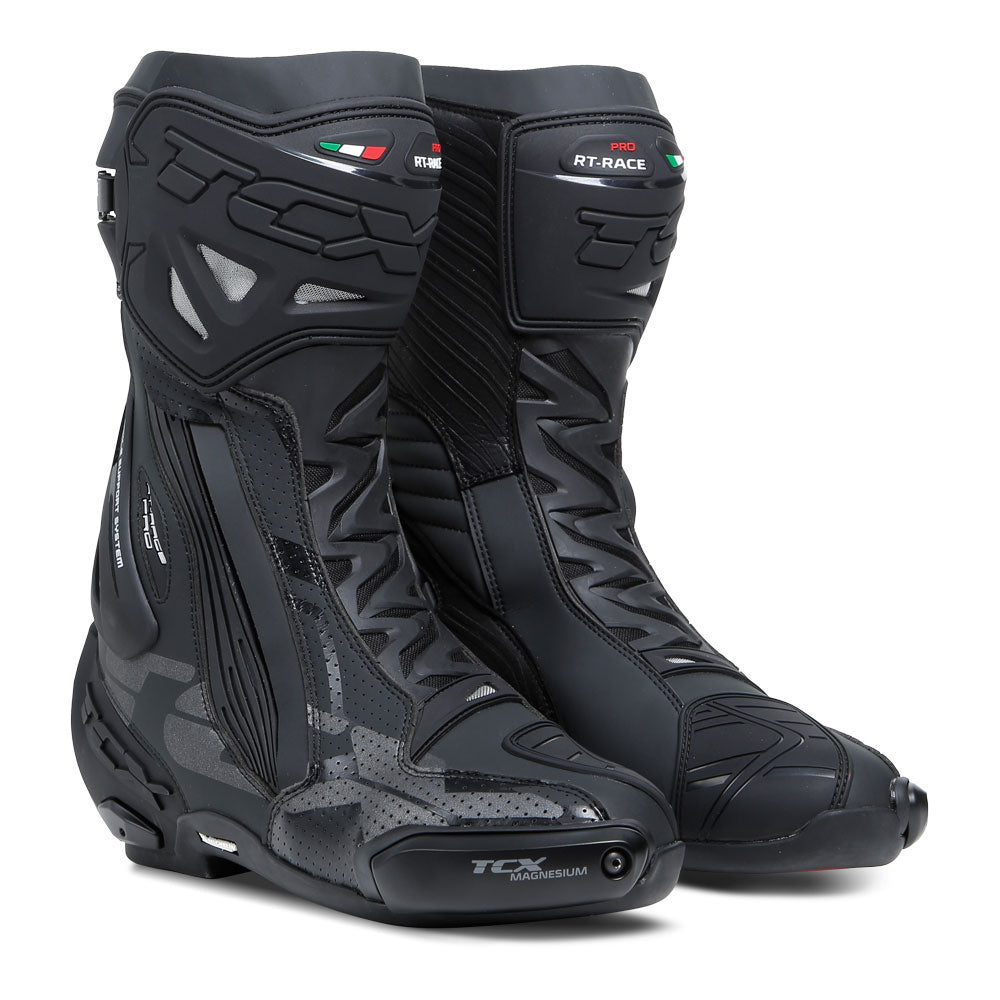 TCX RT-RACE PRO AIR BOOTS BLACK/REFLEX