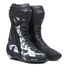 Load image into Gallery viewer, TCX RT-RACE BOOTS BLACK/WHITE/GREY