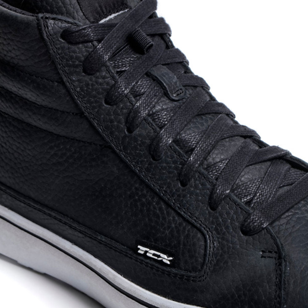 TCX STREET 3 WATERPROOF BOOTS BLACK/BLACK/WHITE
