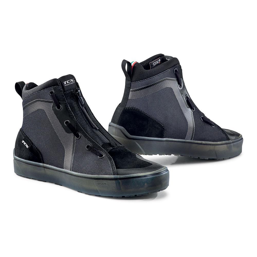TCX Ikasu Waterproof Motorcycle Boots - Black/Reflex - MotoHeaven