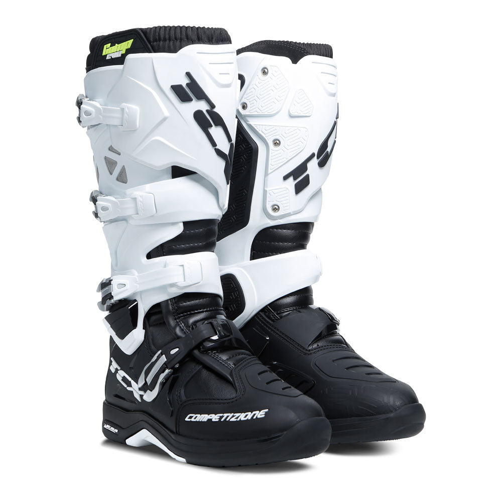 TCX COMP EVO 2 MICHELIN BOOTS BLACK/WHITE