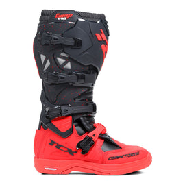 TCX COMP EVO 2 MICHELIN BOOTS BLACK/RED
