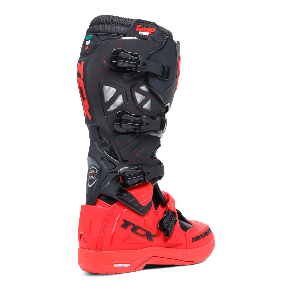TCX COMP EVO 2 MICHELIN BOOTS BLACK/RED