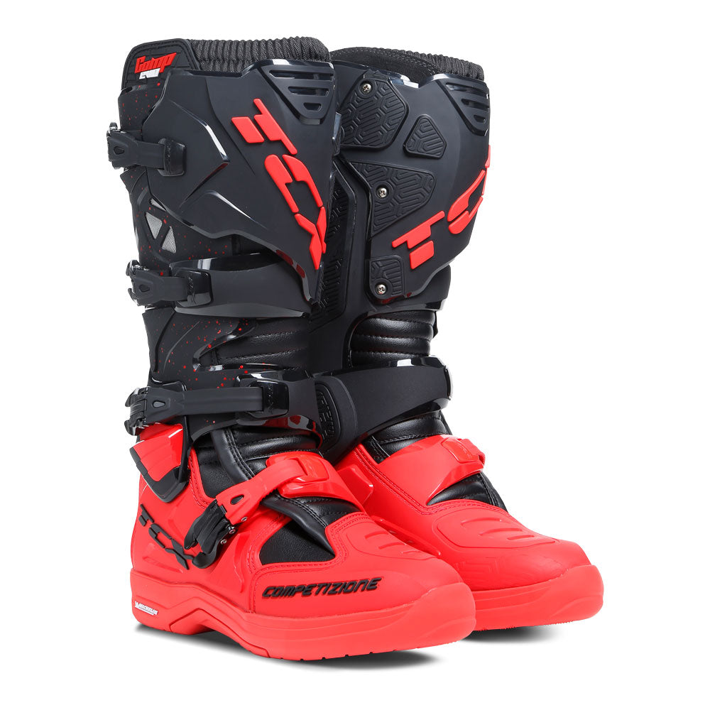 TCX COMP EVO 2 MICHELIN BOOTS BLACK/RED