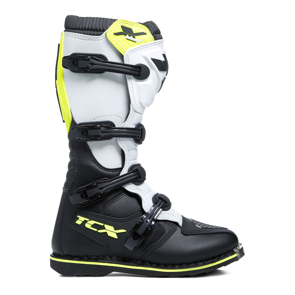 TCX X-BLAST BOOTS BLACK/WHITE/YELLOW