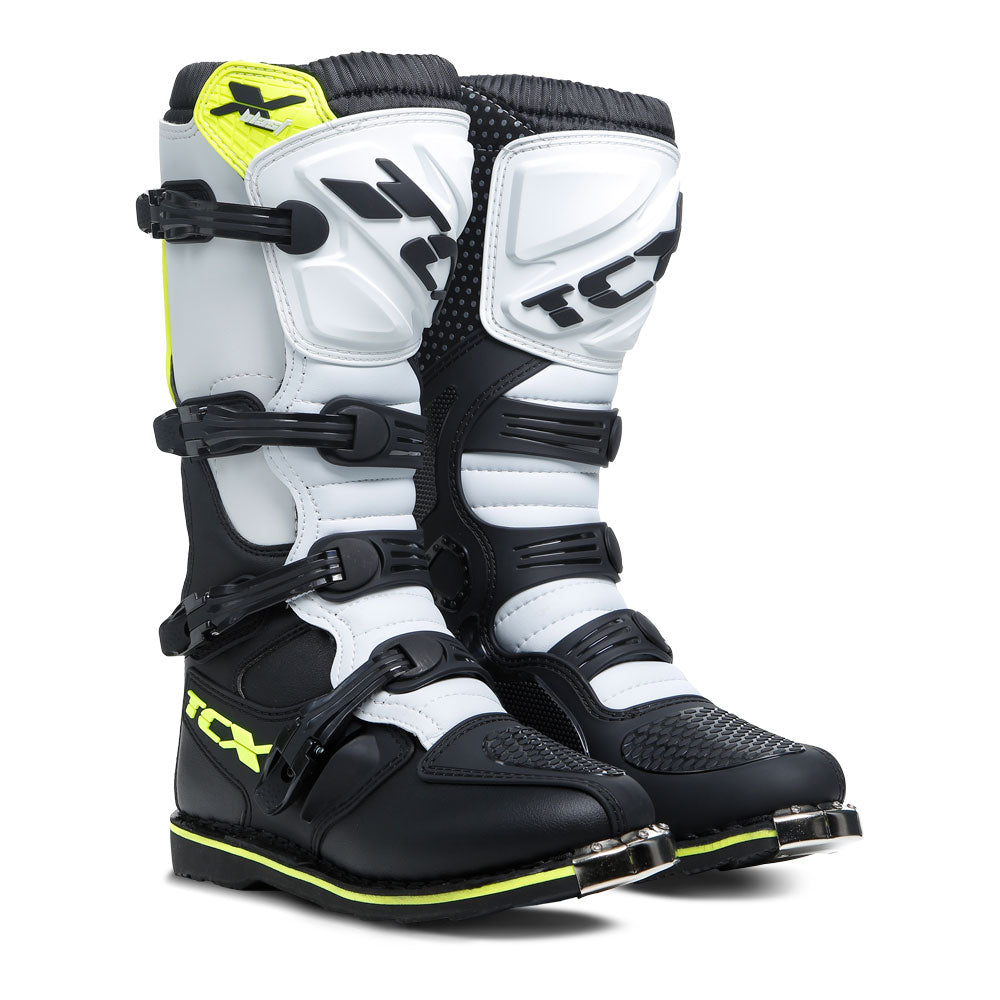 TCX X-BLAST BOOTS BLACK/WHITE/YELLOW