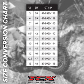 TCX BAJA GORE-TEX WATERPROOF BOOTS BLACK