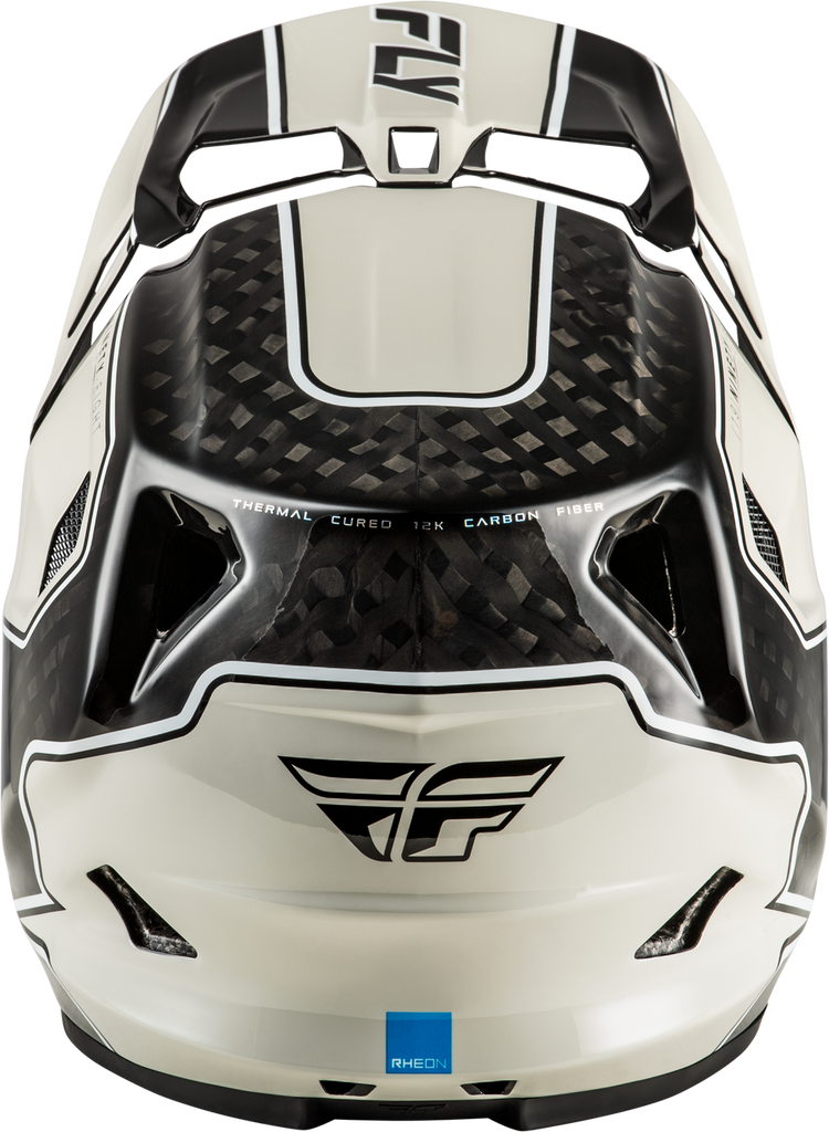 Fly Racing Werx-R MTB/BMX Flow Helmet - Black Carbon/Grey