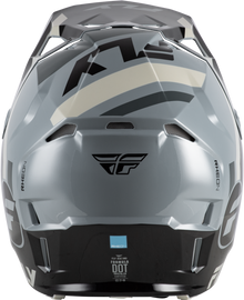 Fly Racing Formula CP Seal Helmet - Black/Grey/Light Grey