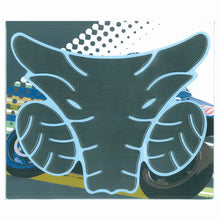 Load image into Gallery viewer, KEITI - TANK PAD - XL CARBON LOOK - 3 Piece