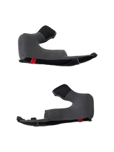 Load image into Gallery viewer, Alpinestars S-R7 Cheek Pad Set - Gray - 45 mm