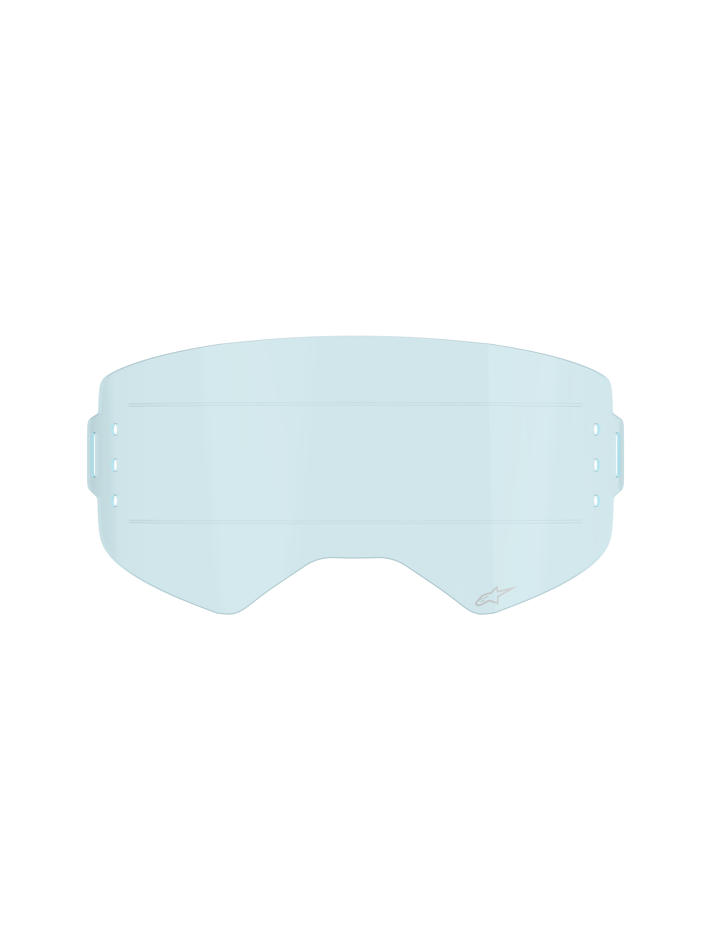 Alpinestars Roll Off Lens - Clear Blue