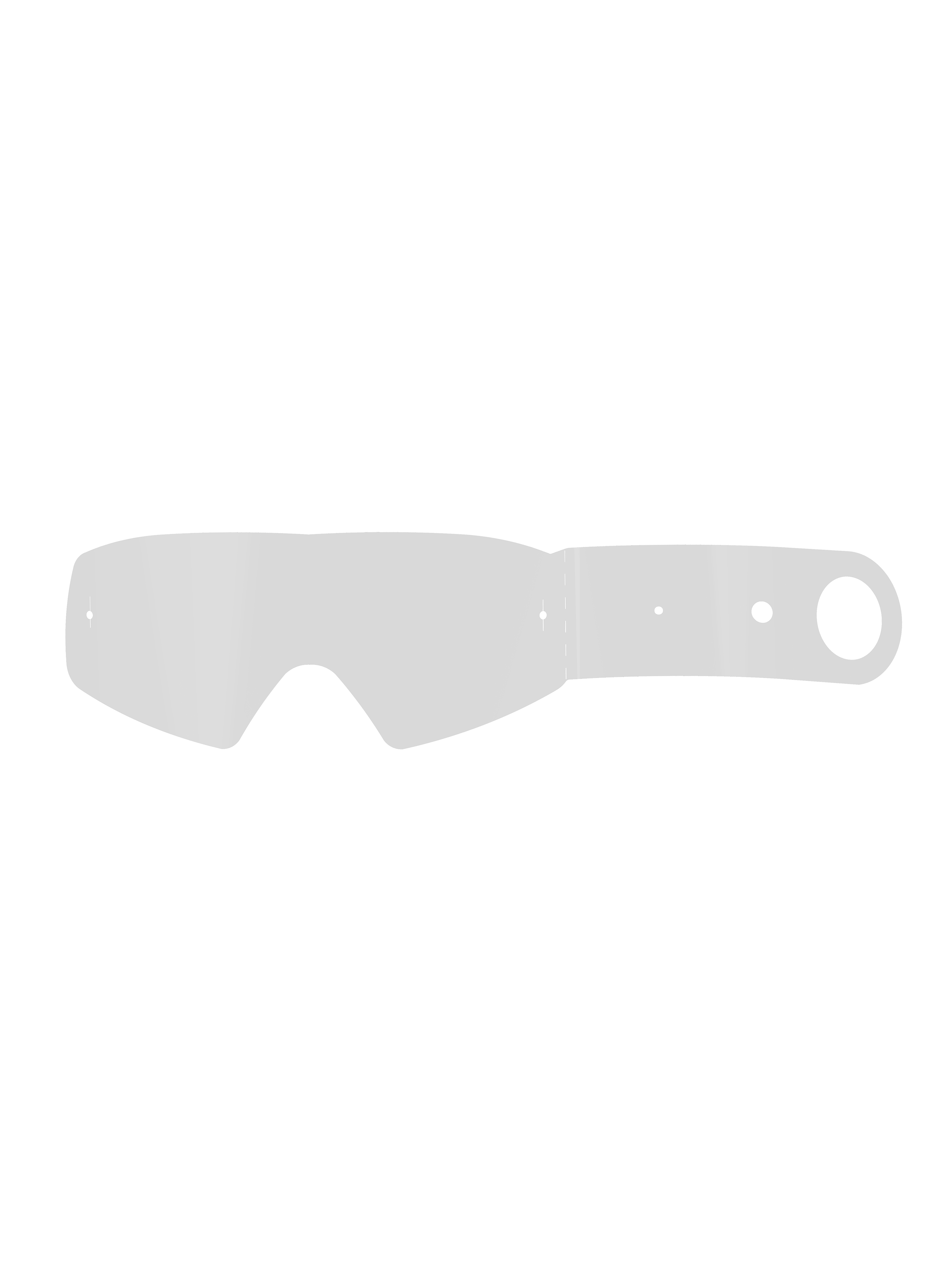 Alpinestars Vision Youth Tear Offs - 20PK - Transparent