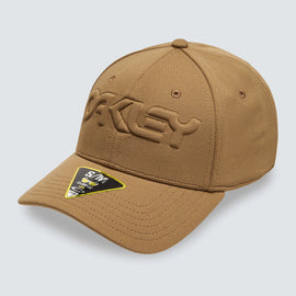 Oakley 6 Panel Stretch Hat Embossed Coyote