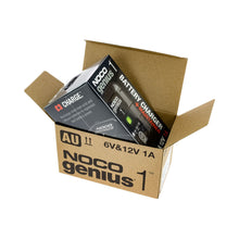 Load image into Gallery viewer, NOCO Genius 1 Battery Charger for Lead Acid 6 &amp; 12V and 12.8V Lithium Batteries