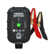 Load image into Gallery viewer, NOCO Genius 1 Battery Charger for Lead Acid 6 &amp; 12V and 12.8V Lithium Batteries
