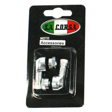 Load image into Gallery viewer, LA CORSA TUBELESS VALVE STEM - SILVER - 11.3MM (PAIR)