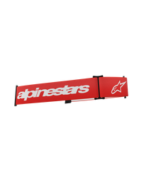 Alpinestars Supertech / Vision 8 Goggle Strap - Red/White