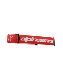 Alpinestars Supertech / Vision 8 Goggle Strap - Red/White
