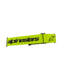 Alpinestars Supertech / Vision 8 Goggle Strap - Fluro Yellow/Black