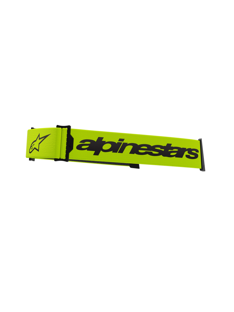 Alpinestars Supertech / Vision 8 Goggle Strap - Fluro Yellow/Black