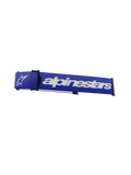 Alpinestars Supertech / Vision 8 Goggle Strap - Blue/White