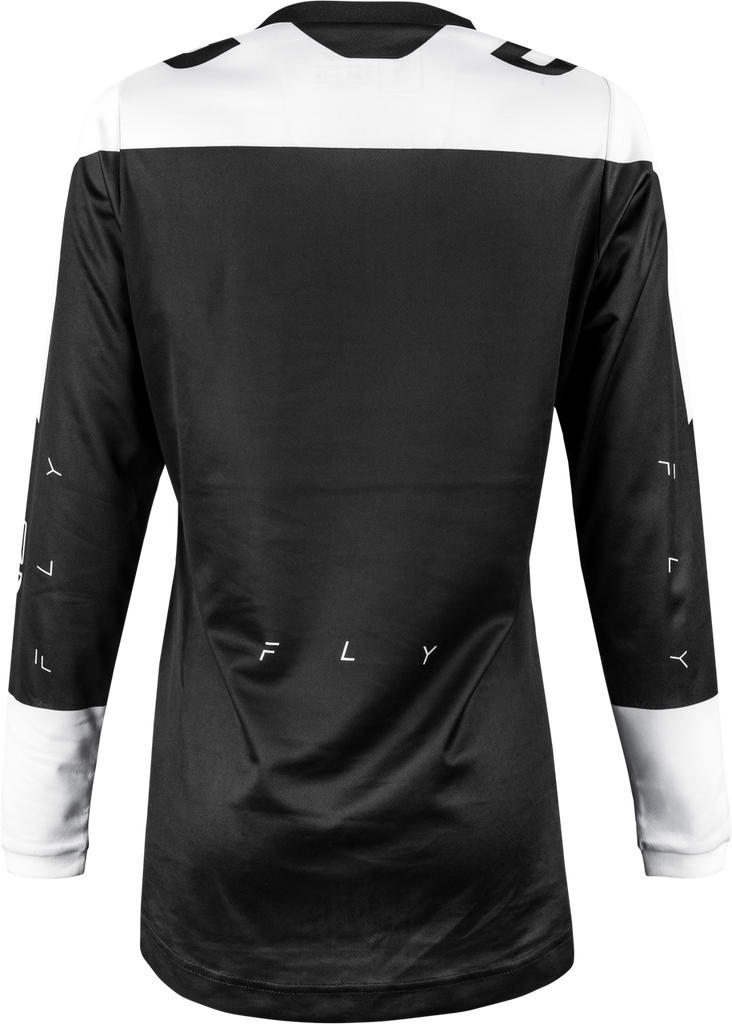 Fly Racing Ladies 2024 F-16 Jersey - Black white