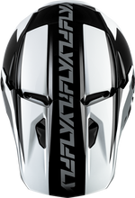 Load image into Gallery viewer, Fly Racing Kinetic Crest Helmet - Black/White/Grey