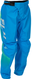 Fly Racing 2026 F-16 MX Youth Pants - Blue/Hi-Vis