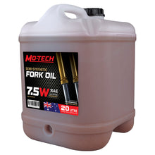 Load image into Gallery viewer, MO-TECH FORK OIL 7.5W - SEMI SYN - 20L