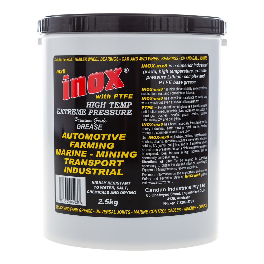 INOX GREASE MX8 2.5KG TUB