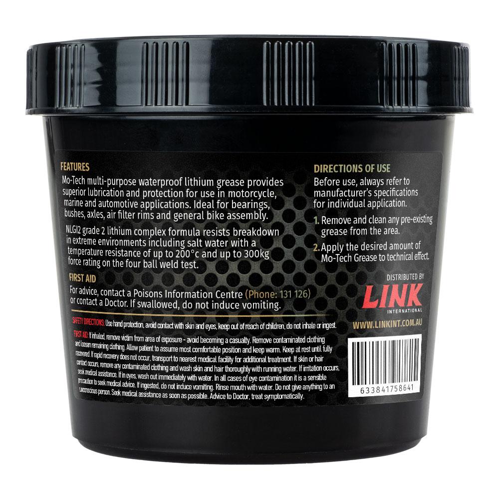 MO-TECH MULTI-PURPOSE WATERPROOF GREASE 500G