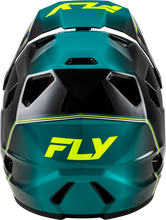 Load image into Gallery viewer, Fly Racing Rayce MTB Repeat Helmet - Black/Teal/Hi-Vis