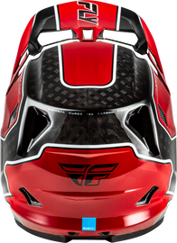 Fly Racing Werx-R MTB/BMX Flow Helmet - Black Carbon/Red
