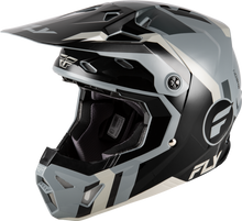 Load image into Gallery viewer, Fly Racing Formula CP Seal Helmet - Black/Grey/Light Grey