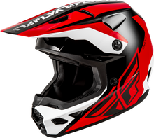 Load image into Gallery viewer, Fly Racing Kinetic Crest Helmet - Red/Black/White