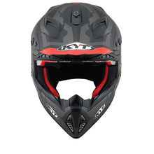 Load image into Gallery viewer, KYT Jumpshot 3 Matte Black Red Fluro