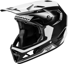 Load image into Gallery viewer, Fly Racing Rayce MTB Repeat Helmet - Black/White