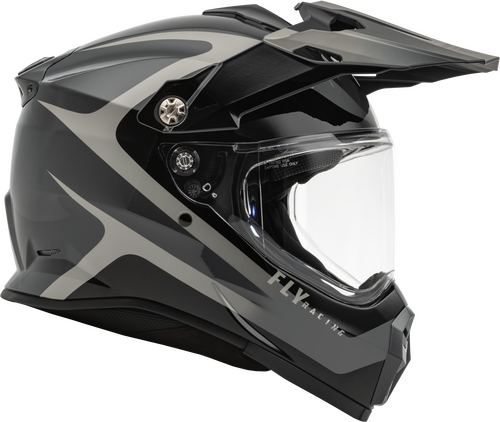 Fly Racing Trekker Pulse Helmet - Black/Grey