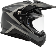 Load image into Gallery viewer, Fly Racing Trekker Pulse Helmet - Black/Grey