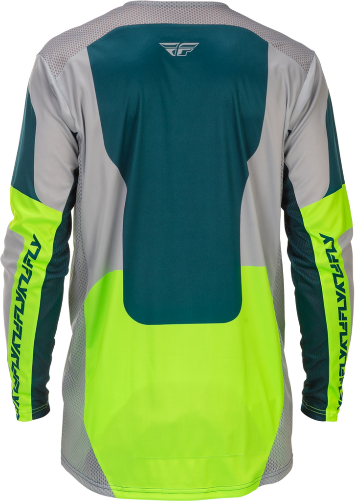 Fly Racing 2026 Lite MX Jersey - Grey/Lime/Teal