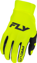 Load image into Gallery viewer, Fly Racing 2026 Pro Lite Gloves - Hi-Vis/Black