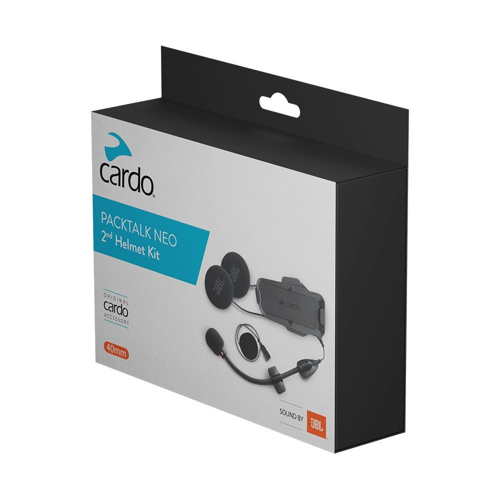 Cardo Packtalk Neo 2nd Helmet JBL 40mm Speakers Kit