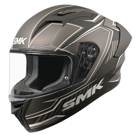 SMK Stellar Adox Matte Black/Grey MA266 Helmet