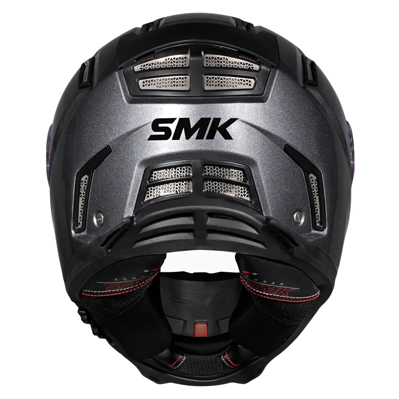 SMK Agnar Solid (GLDA600) Full Face Helmet - Anthracite