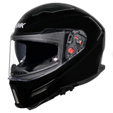 SMK Agnar Solid (GL200) Full Face Helmet - Black