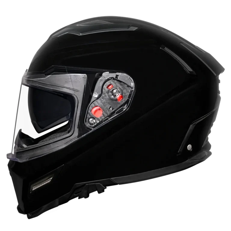 SMK Agnar Solid (GL200) Full Face Helmet - Black