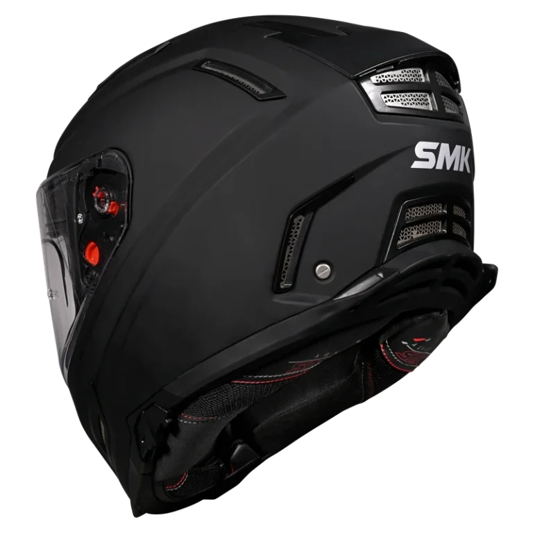 SMK Agnar Solid (MA200) Full Face Helmet - Matt Black