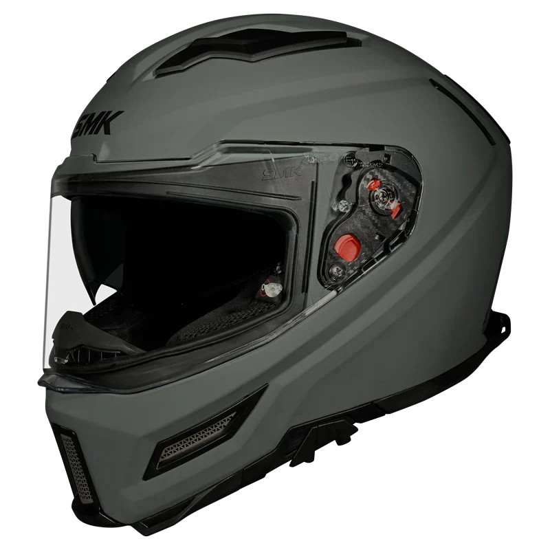SMK Agnar Solid (MA600) Full Face Helmet - Matt Nardo Grey